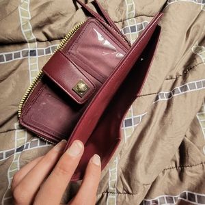 Cute woman's wallet